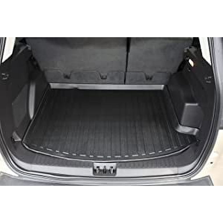 Custom Fit Cargo Liner For Ford Mustang 2024 (with Subwoofer) – Black TPE Trunk Mat, 3D Laser-Measured, All-Weather Protection