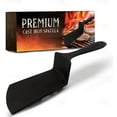 Premium Cast Iron Spatula Skillet Burger Smasher Press Perfect Gift