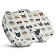 thumbnail image 1 of Premium Cat Pattern Memory Foam Seat Cushion Ergonomic Chair Pad for Office Chair, Car, Airplane & Bleachers Sciatica, Tailbone Hip & Back Pain Relief - Chair Cushion for Long Office Workers., 1 of 5