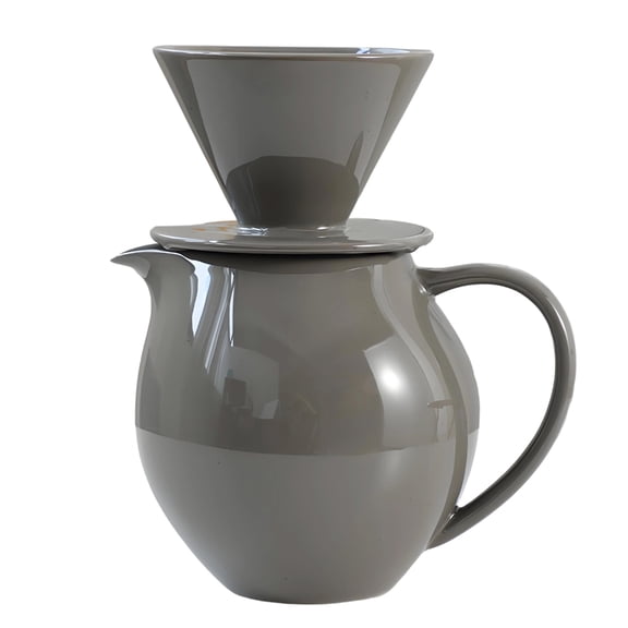 Premium Ceramic Coffee Maker Set with Dripper and 830ml for Home Offices