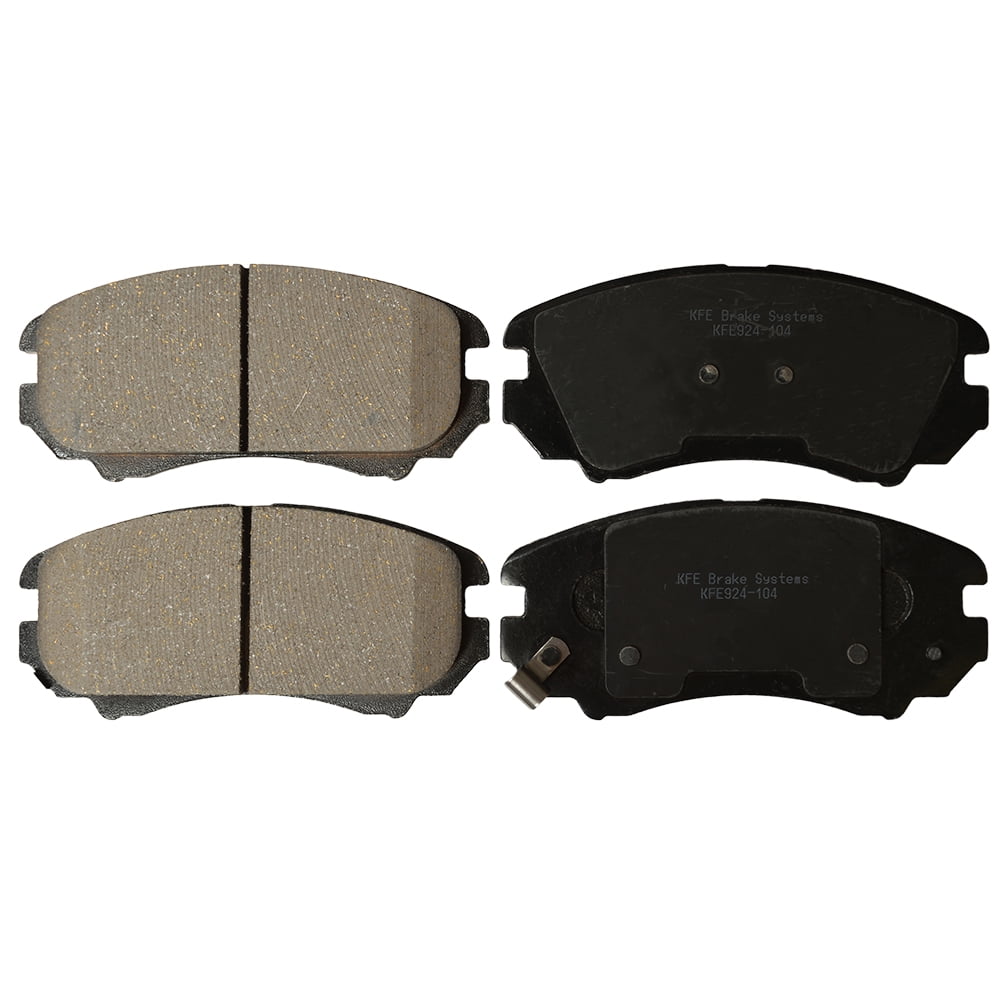 Premium Ceramic Disc Brake Pad FRONT Set KFE QuietAdvanced