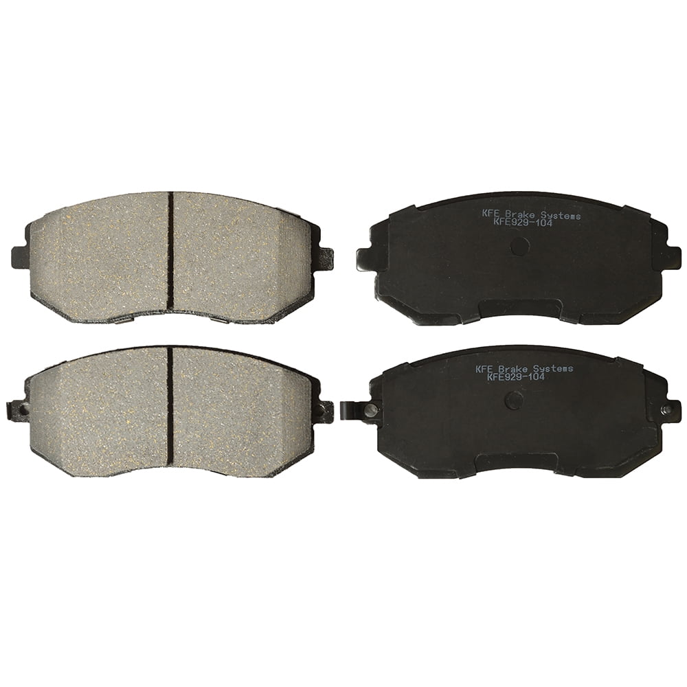 Premium Ceramic Disc Brake Pad FRONT Set KFE QuietAdvanced Fits Subaru