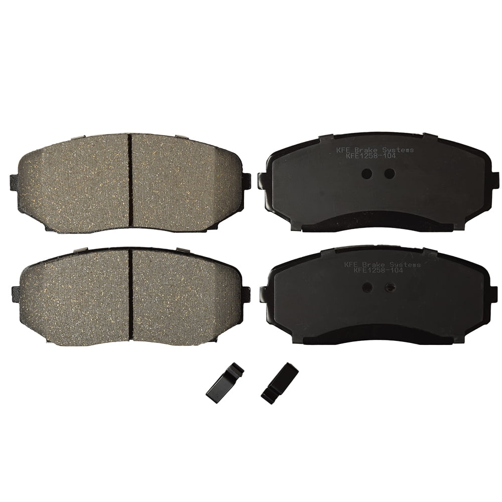 Premium Ceramic Disc Brake Pad Front Set KFE Quietadvanced For Ford