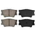 thumbnail image 1 of Premium Ceramic Disc Brake Pad REAR Set KFE QuietAdvanced Fits: 2007-2017 Toyota Camry, 2006-2017 Rav4, 08-16 Avalon, Matrix; Lexus ES300h ES350 H250h; Vibe KFE1212-104, 1 of 2