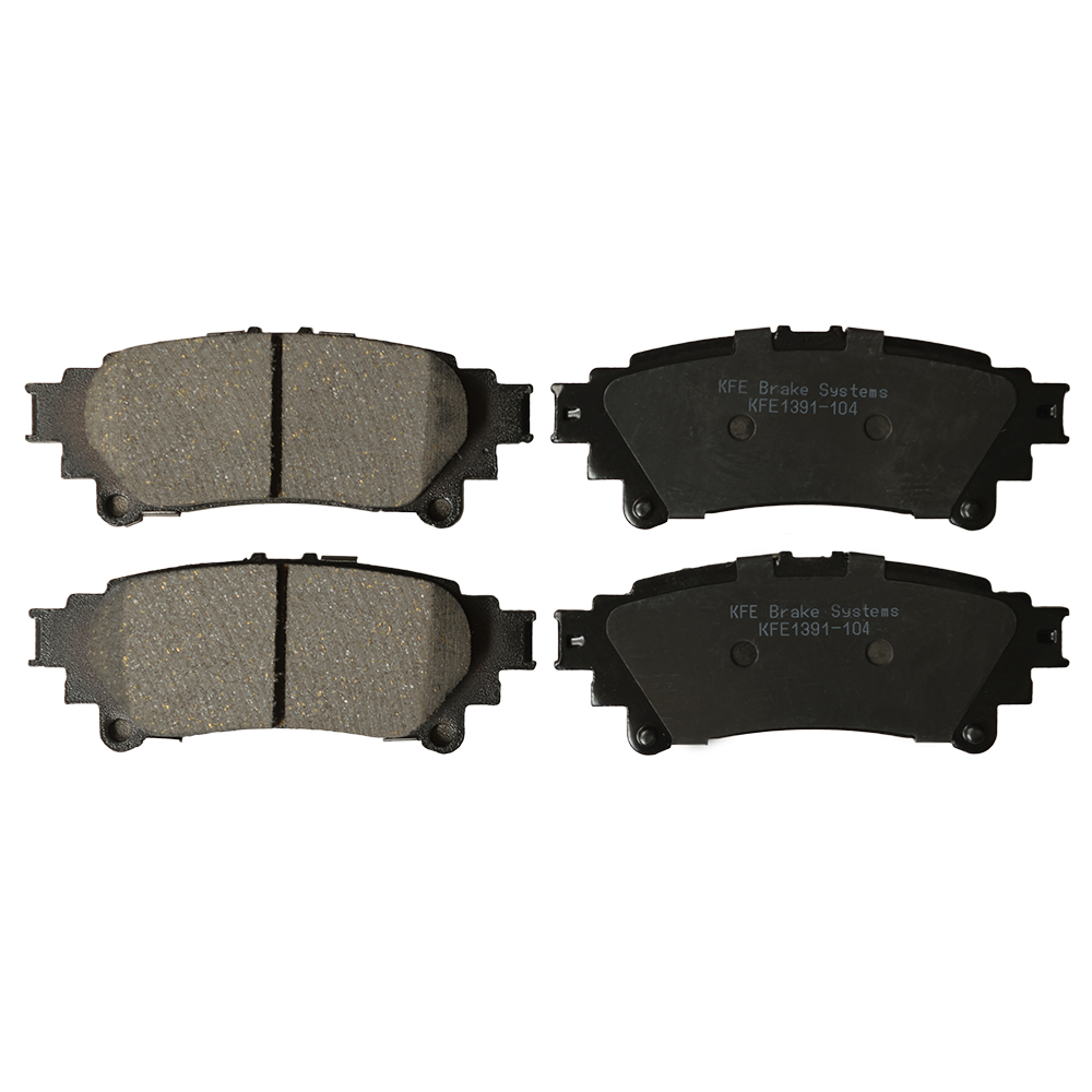 Premium Ceramic Disc Brake Pad REAR Set KFE QuietAdvanced Fits 2011