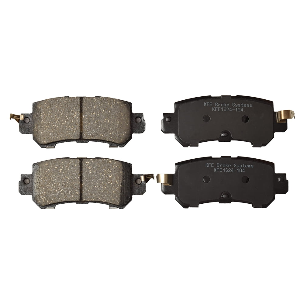 2018 Mazda 3 Rear Brake Pad Replacement Premium Ceramic Disc Brake Pad REAR Set KFE QuietAdvanced Fits 2016