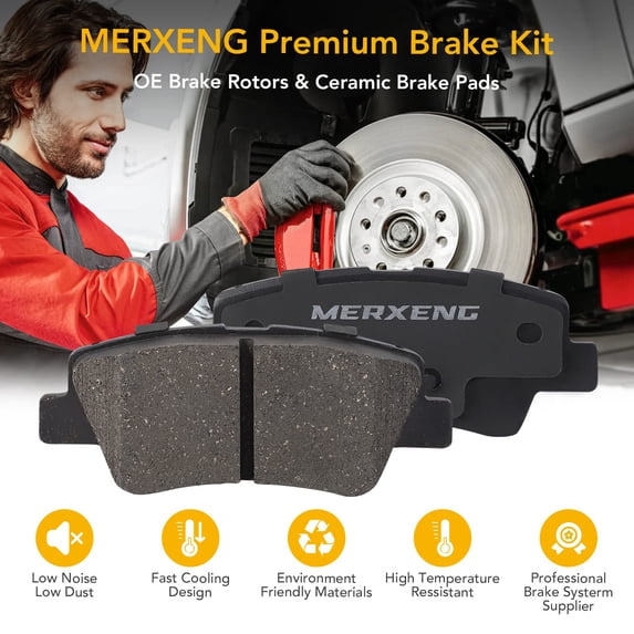 Premium Ceramic Disc Rear Brake Pads for 2011-2015Sonata,2013-2016 Elantra GT,2012-2017 Azera,2012-2016 Veloster,2011-2016Optima,2014-2016 Forte5,2014-2017 Cadenza,2014-2016 Forte