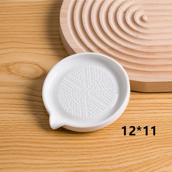 Premium Ceramic Ginger and Garlic Grinder Effortless Puree Maker for Baby Food & Kitchen Prep