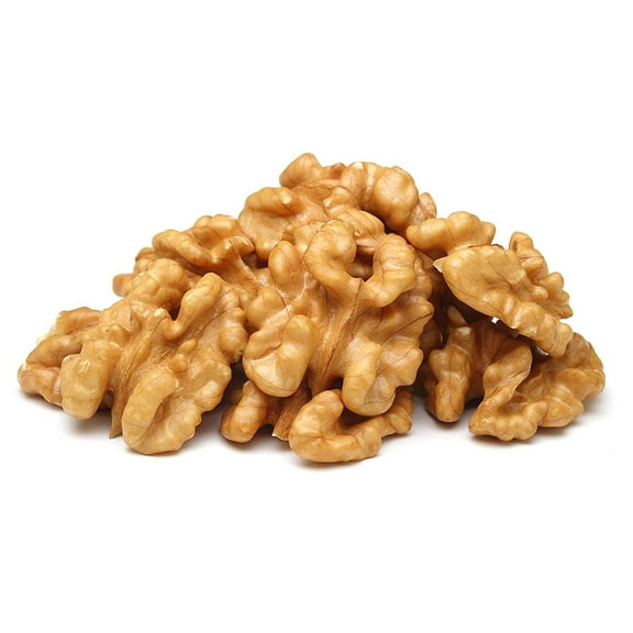 Premium Chandler Raw Walnuts Halves by Its Delish, 8 Oz Bag  Shelled California Chandler Light Walnut Halves