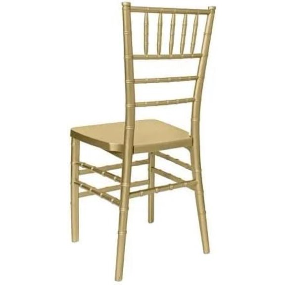 Premium Chiavari ToughResin Chairs for Formal Events, Banquets, Commercial/Residential, All-Occasions, FULLY ASSEMBLED(2, Sparkling Gold)$$Furniture