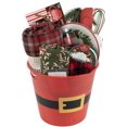 thumbnail image 1 of Premium Christmas Home Decor Gift Basket - Santa Home Decor Bucket, 1 of 1