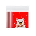 Premium Christmas Party Supplies 100 SelfAdhesive Glassine Bags for