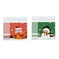 Premium Christmas Party Supplies 100 SelfAdhesive Glassine Bags for