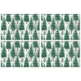 thumbnail image 1 of Premium Christmas Placemats 12x17 Inch Set of 4, Waterproof Table Mats - Winter Deer Snowflake Design for Kitchen Dining Holiday Use, 1 of 6