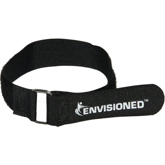Premium Cinch Straps with Stainless Steel Metal Ring (Buckle), Reusable Durable Hook and Loop, Multipurpose Securing Straps 3/4" x 8" - 8 Pack Plus 2 Bonus Original Cinch Straps