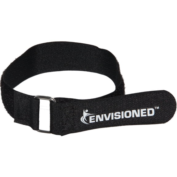 Premium Cinch Straps with Stainless Steel Metal Ring (Buckle), Reusable Durable Hook and Loop, Multipurpose Securing Straps 4 Pack - 2" x 72"