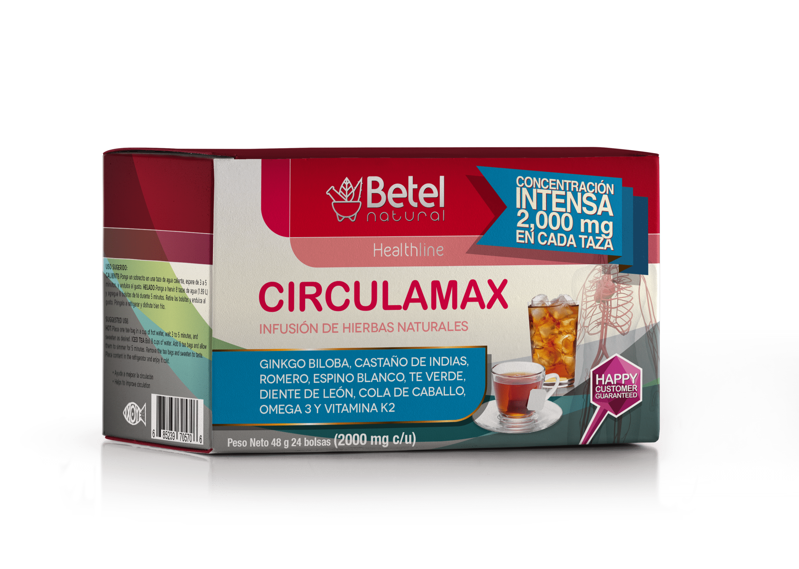 Circulation Tea Betel Natural Premium Herbal Circulamax Tea - Healthy Circulation ...