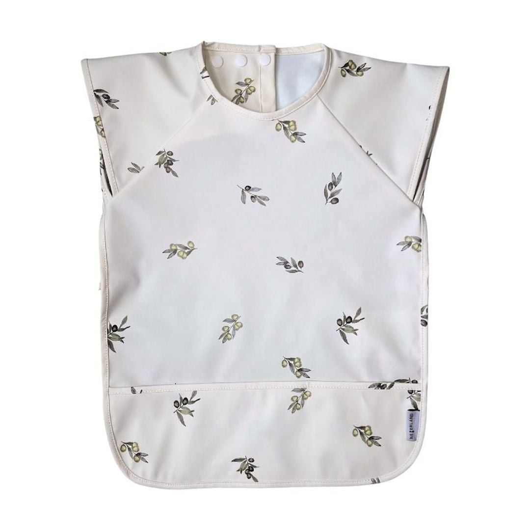 Premium Classic Low-Pocket Short Sleeve Bib Smock (One Size 1-6T)