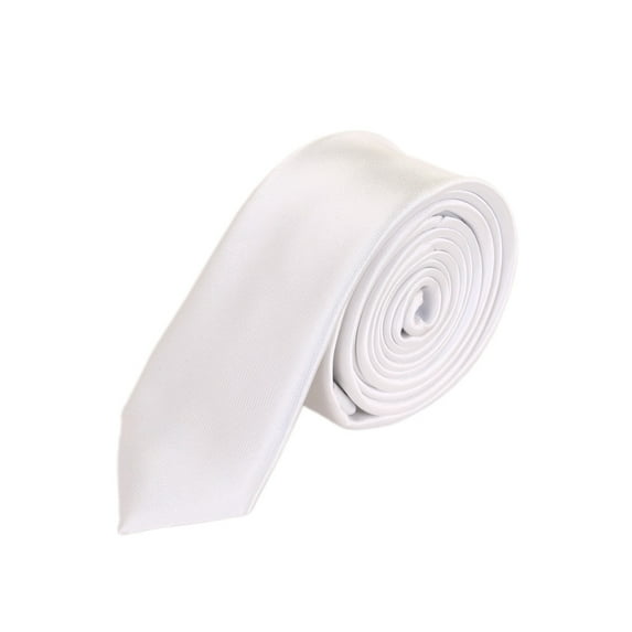 Premium Classic Solid Color 2" Skinny Necktie Neck Tie