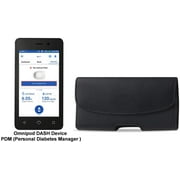 Premium Classic Style Pouch case with Belt Clip for Omnipod Dash PDM Omnipod Personal Diabetes Manager