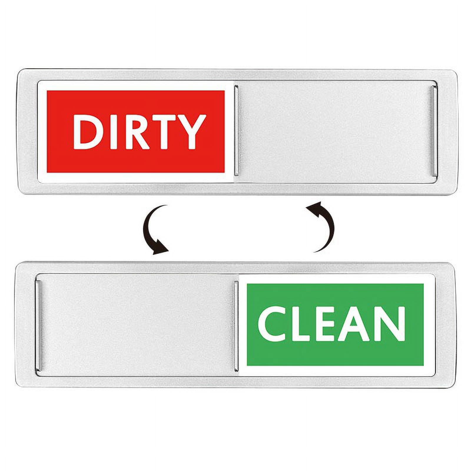 Premium Clean Dirty Dishwasher Heavy Duty Dirty Clean Sign for