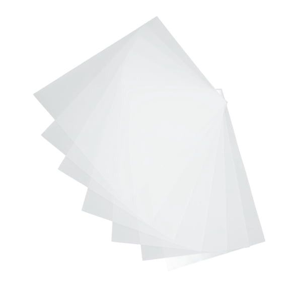 Premium Clear PVC Binding Presentation Covers A4 Size 11.7 x 8.3 Inches Durable High Transparency Presentation Sheet Heavy Duty report covers for Comb Wire Binding Machines 50 Sheets