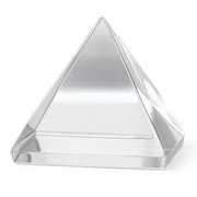 Premium Clear Quartz Pyramid Crystal Healing Stones - 1 Inch