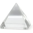 thumbnail image 1 of Premium Clear Quartz Pyramid Crystal Healing Stones - 1" Inch, 1 of 4