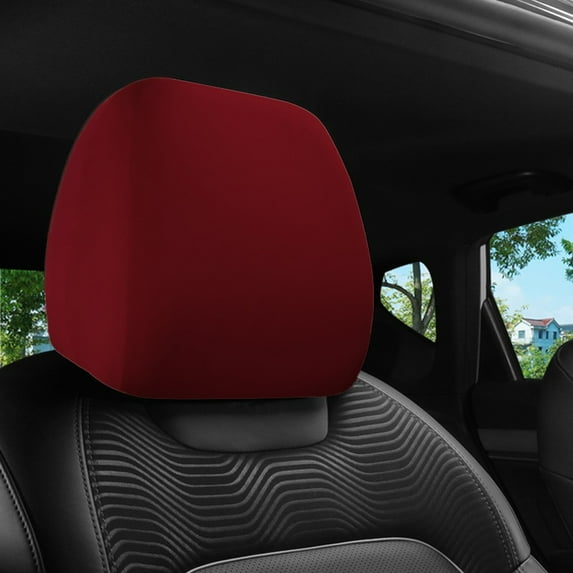 Premium Cloth Headrest Cover For Car Truck SUV Auto Fit