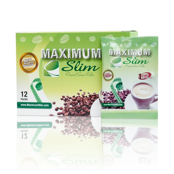 Premium Coffee BOOSTS your Metabolism DETOXES your Body & CONTROLS your Appetite. EFFECTIVE WEIGHT LOSS FORMULA has Original Green Coffee & Natural Herbal Extracts (Laxative Free), 12