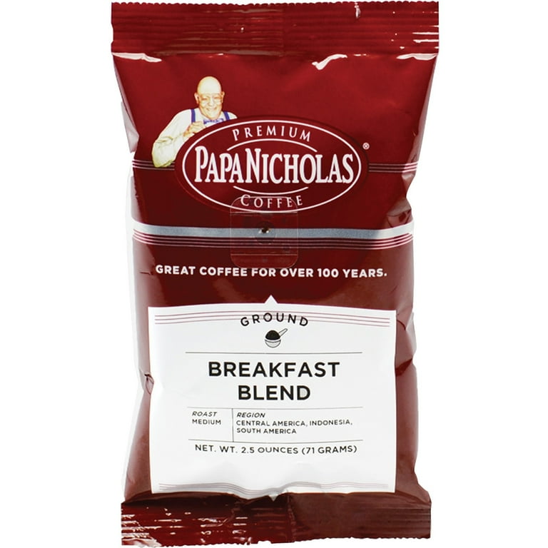 Premium Coffee, Breakfast Blend, 18/Carton Premium Coffee, Breakfast Blend, 18/Carton