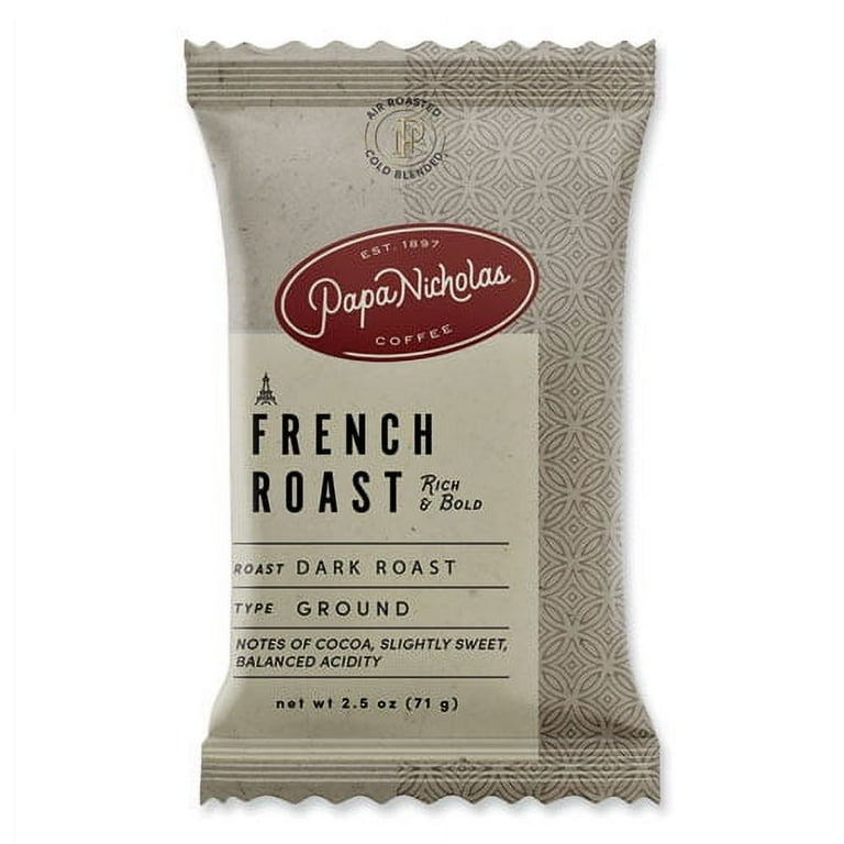 Premium Coffee, French Roast, 18/Carton Premium Coffee, French Roast, 18/Carton