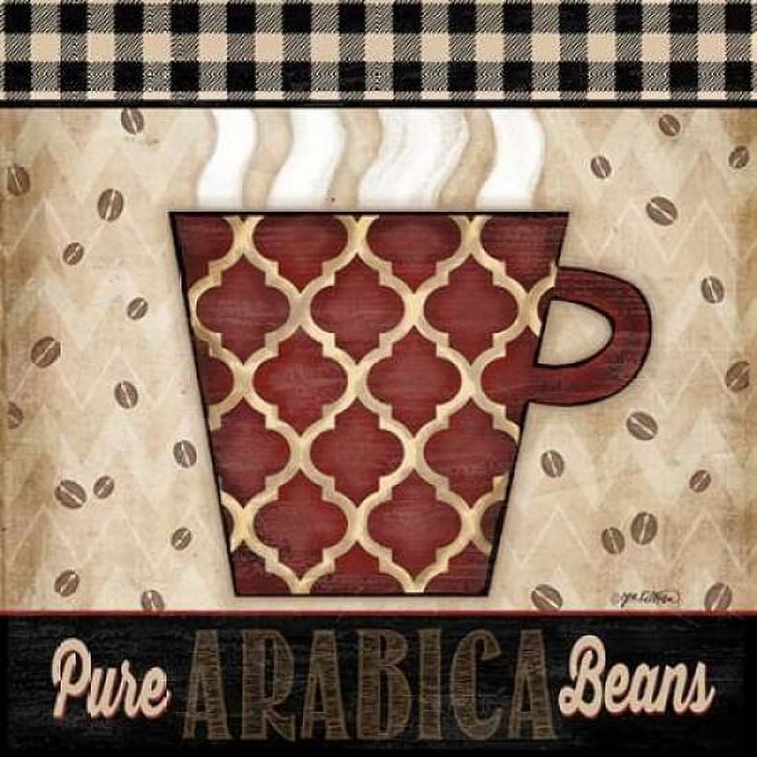 Premium Coffee III Canvas Art - Jen Killeen (24 x 24)