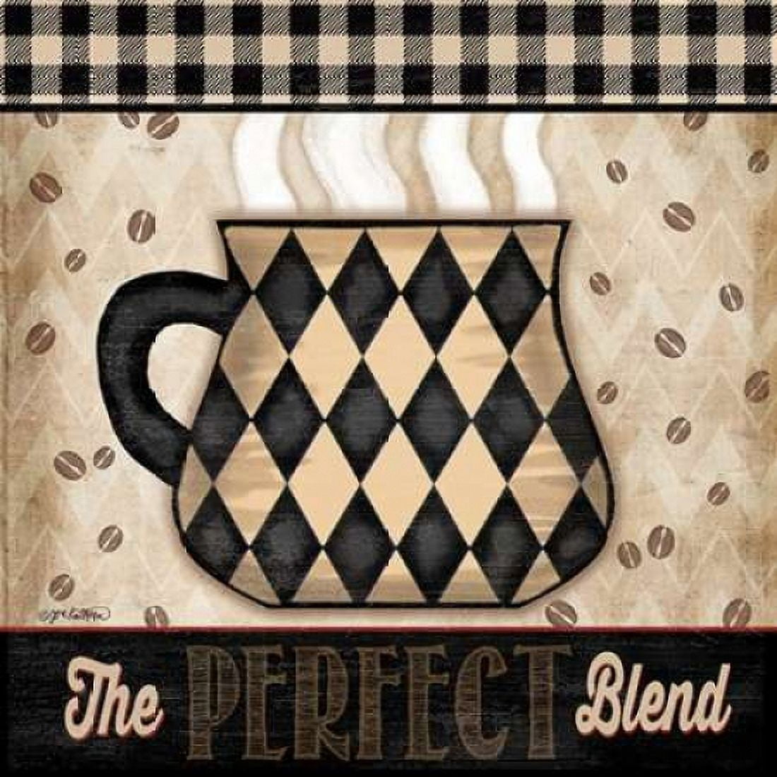 Premium Coffee IV Canvas Art - Jen Killeen (24 x 24)