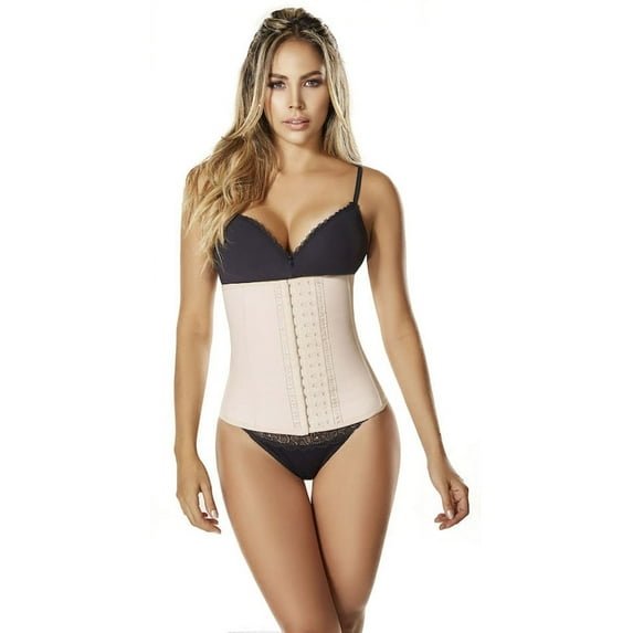 Premium Colombian Shapewear-A High Compression And Control 3-Hook Rows Waist Cincher-Bodysuits For Women