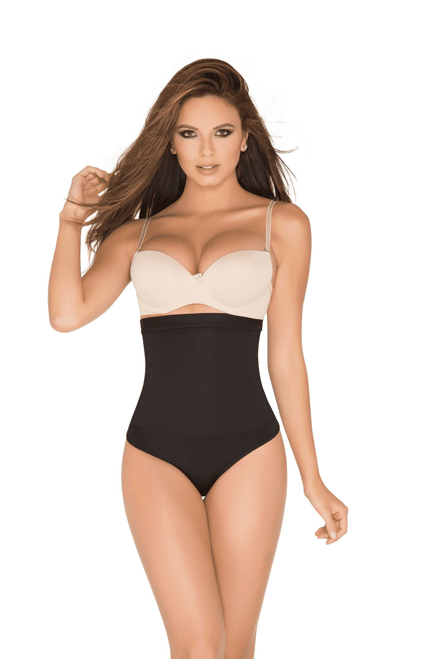 Silene fajas. Strapless short girdle. Assorted colors. Fajas colombianas