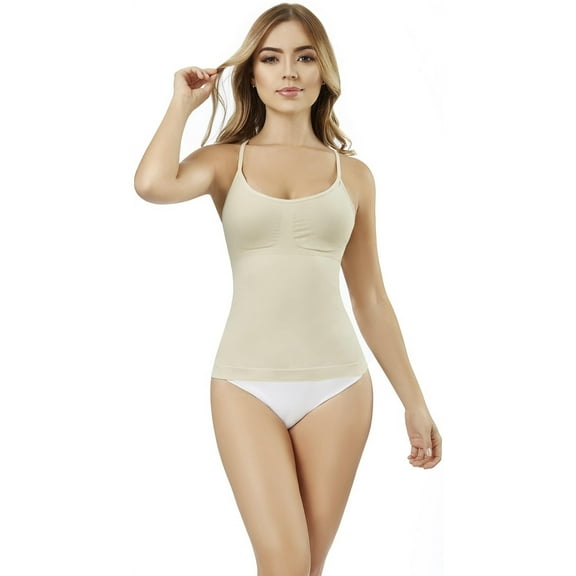 Premium Colombian Shapewear-Bodysuits for Women Women Shapewear T-SHIRT SEAMLESS STRAPS Fajas reductoras y moldeadoras Colombianas