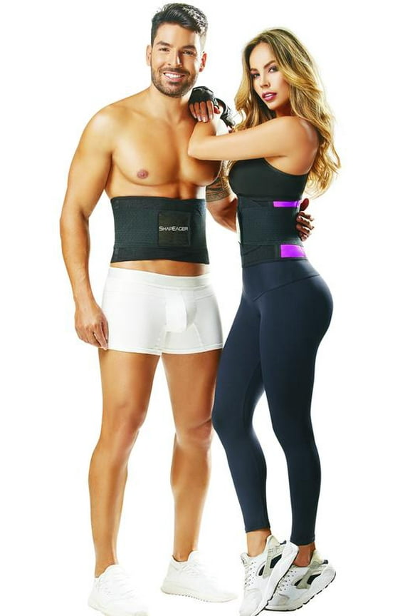 Premium Colombian Shapewear - Shapewear for women men tummy Training Belt Ab workout Burn Stomach Fat Increases Abdominal Heat Body building 3-Touch Fastener Weight loss wrap Fajas Colombianas para h