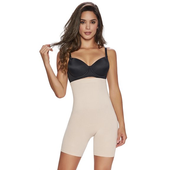 Premium Colombian Shapewear-Shapeager Women Invisible Shaper Boxer Controls From Tammy To Upper Thig-Shapewear Slimming For Women