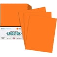 thumbnail image 1 of Premium Color Card Stock Paper | 250 Per Pack | Superior Thick 65-lb Cardstock, Perfect for School Supplies, Holiday Crafting, Arts and Crafts | Acid & Lignin Free | Cosmic orange | 8.5 x 11, 1 of 5