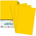 thumbnail image 1 of Premium Color Card Stock Paper | 250 Per Pack | Superior Thick 65-lb Cardstock, Perfect for School Supplies, Holiday Crafting, Arts and Crafts | Acid & Lignin Free | Sunburst Yellow | 8.5 x 14, 1 of 5