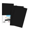 thumbnail image 1 of Premium Color Card Stock Paper | 50 Per Pack | Superior Thick 65-lb Cardstock, Perfect for School Supplies, Holiday Crafting, Arts and Crafts | Acid & Lignin Free | Black | 8.5 x 14, 1 of 5