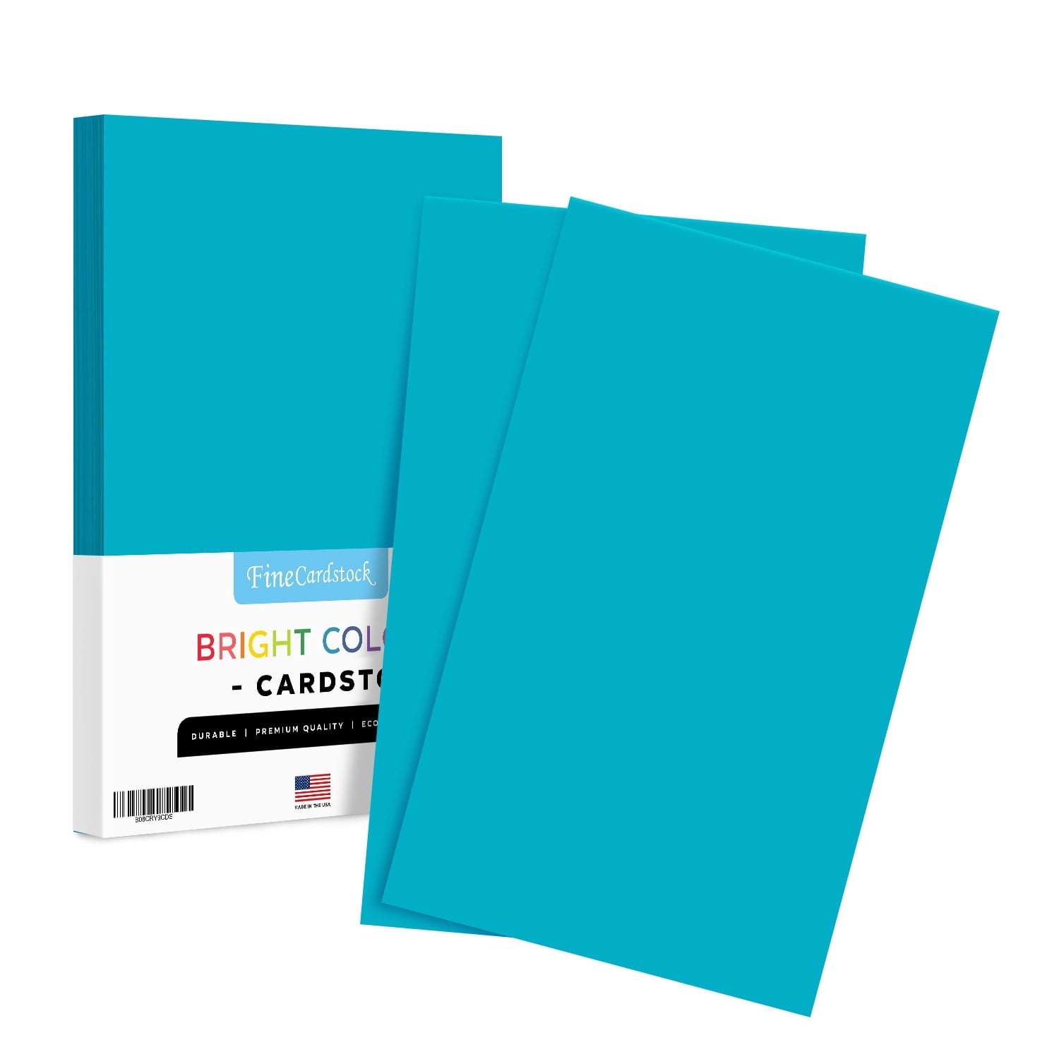 Premium Color Card Stock Paper | 50 Per Pack | Superior Thick 65-lb Cardstock, Perfect for School Supplies, Holiday Crafting, Arts and Crafts | Acid & Lignin Free | Blue | 8.5 x 14