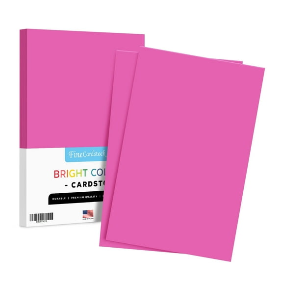 Premium Color Card Stock Paper | 50 Per Pack | Superior Thick 65-lb Cardstock, Perfect for School Supplies, Holiday Crafting, Arts and Crafts | Acid & Lignin Free | Orchid | 11 x 17