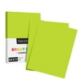 thumbnail image 1 of Premium Color Card Stock Paper | 50 Per Pack | Superior Thick 65-lb Cardstock, Perfect for School Supplies, Holiday Crafting, Arts and Crafts | Acid & Lignin Free | Yellow Green | 8.5 x 11, 1 of 5