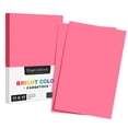 thumbnail image 1 of Premium Color Card Stock Paper - 65 Lb Cover Cardstock - 50 Sheets per Pack (11 x 17, Light Pink), 1 of 6