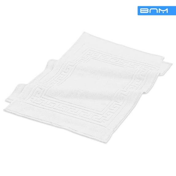 Premium Combed Cotton Bath Rugs and Bath Mats 2 PC Set