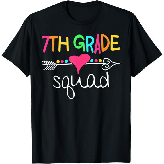 Premium Comfort - 7th Grade Squad Seventh Teacher Student Team Back To School T-Shirt