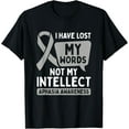 thumbnail image 1 of Premium Comfort - Aphasia Awareness Have Lost my words not my intellect T-Shirt, 1 of 4