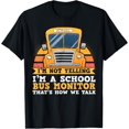 thumbnail image 1 of Premium Comfort - Bus Aide Saying, I'm Not Yelling, Funny School Bus Monitor T-Shirt, 1 of 4